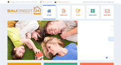 Desktop Screenshot of baucredit24.de