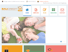 Tablet Screenshot of baucredit24.de